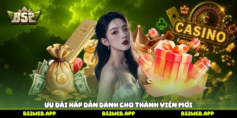 Ưu đãi hấp dẫn dành cho thành viên mới 